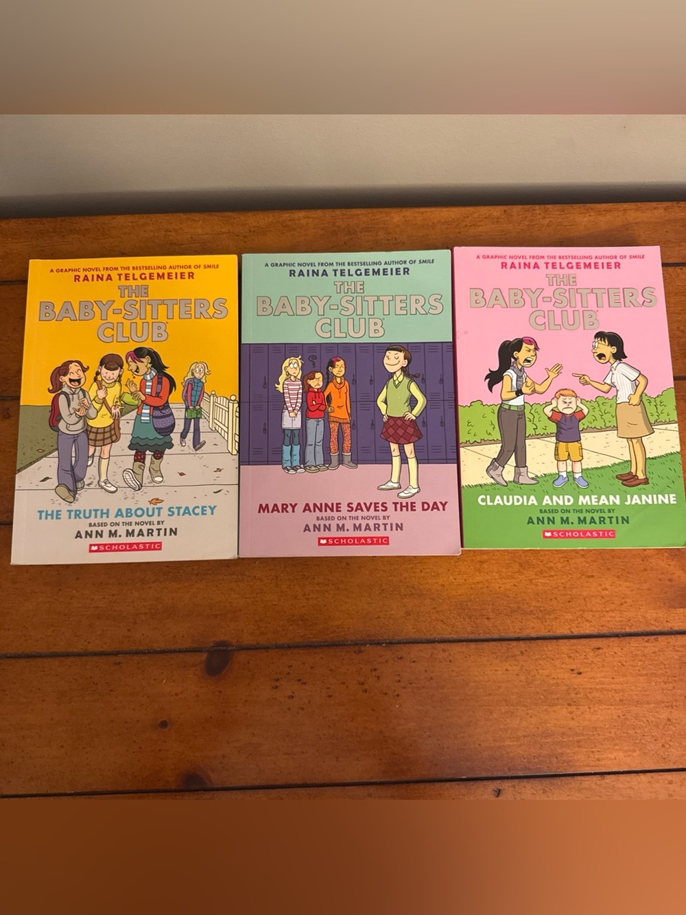 The Baby-Sitters Club Graphic Novels Set - Scholastic Lot of 3: Book 2,3, and 4
